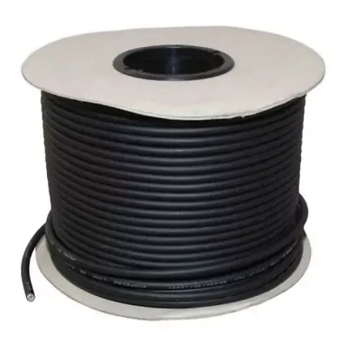 4mm Solar PV DC Cable 100m (100m) Reel Drum Double Insulated TUV Certified • £45