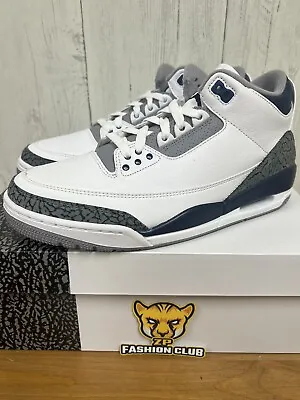 Air Jordan 3 Retro Midnight Navy CT8532-140 Men Size 7-15 • $160