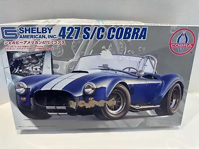 Fujimi Models 126708 1:24 Shelby Cobra 427SC Sports Car Plastic Model Kit • $23.31