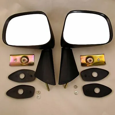 Toyota Starlet Kp61 Kp47 Corolla Ke70 75 Ae70 Te71 Te72 New Black Fender Mirrors • $102.75