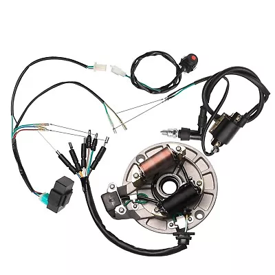 125cc Kick Start CDI Wire Harness Magneto Stator Wiring Dirt Pit Bike SSR Taotao • $61.99