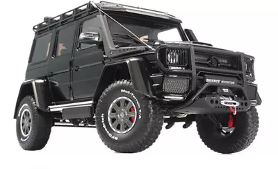 1:18 For Almost Real For Brabus 550 Adventure For Benz G 4×4² Obsidian Black • $548.43