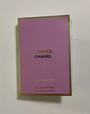 Chanel Chance Eau Fraiche 2ml Sample Bottle Brand New • $16.95