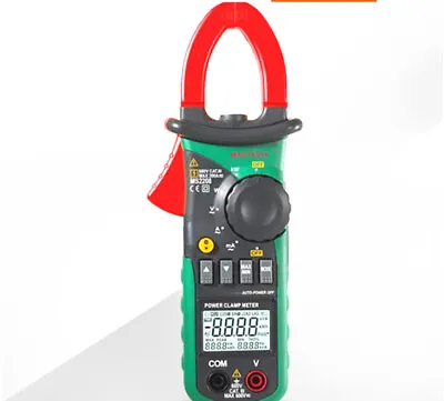 Mastech MS2208 Harmonic Power Clamp Meter Tester Multimeter TRMS • $495.68