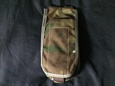 British Army Issue MTP Osprey SA80 Single Magazine Webbing Molle Pouch • £4.95