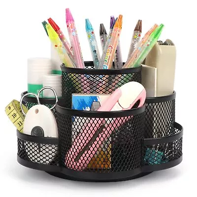 Desk Organizers And Accessories Mesh Desk Organizer Office Supplies Organizer W • $15.37