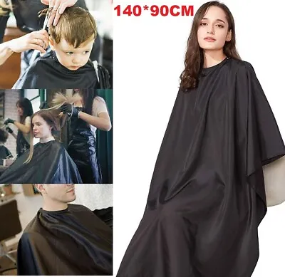 £2.69 • Buy Professional Hair Cutting Gown Salon Barber Hairdressing Unisex Cape Apron Kids 
