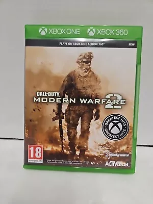 Call Of Duty Modern Warfare 2 Xbox 360 Xbox One Pal RARE XBOX ONE CASE • $39.99