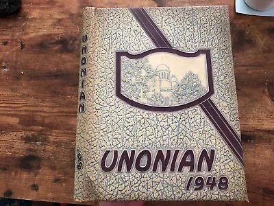 Vintage 1948 UNONIAN Mount Union College University Yearbook Alliance Ohio  • $19.99