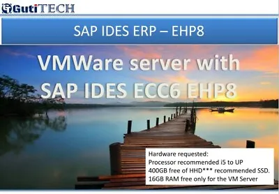 SAP IDES ERP EHP8 With FIORI In Your PC Or Laptop - Virtual Vmware Server • $59