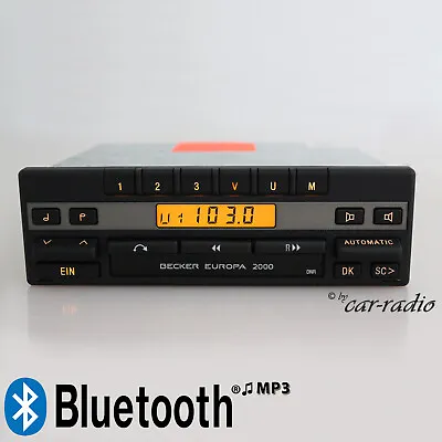 Becker Europe 2000 BE1100 Bluetooth Radio MP3 Vintage Youngtimer Car Stereo DIN • $498.85