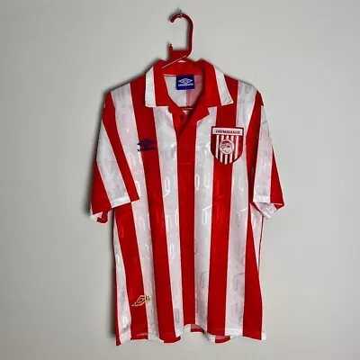 Olympiakos Football Shirt Jersey 1992/93 Home (L) • £149.99