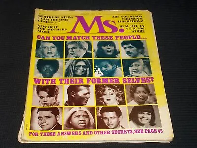 1974 February Ms. Magazine - Former Selves Front Cover - E 479 • $29.99