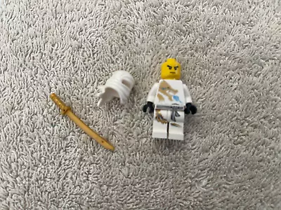 LEGO Ninjago Zane DX Minifigure Dragon Suit The Golden Weapons Njo018 2GRD • $14