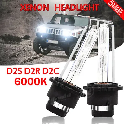 Set Of 2 6000K D2S D2R D2C HID Xenon Bulbs Factory Headlight HID OEM Replacement • $10.89