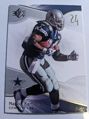 2009 Upper Deck SP Football #74 Marion Barber III • $0.99