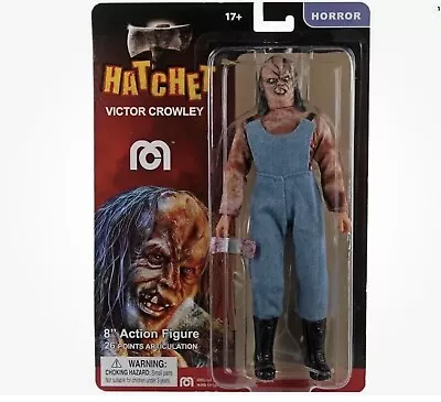 Hatchet VICTOR CROWLEY 8  Action Figure 63183 2022 Mego Horror NEW Sealed • $19.99