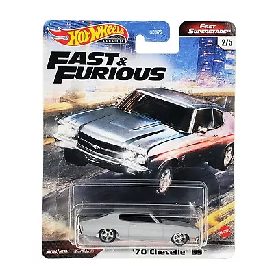 HOT WHEELS '70 Chevelle SS Fast & Furious Superstars 1970 Chevrolet GRL81 2021 • $7.99