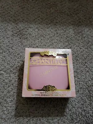 Vintage Chantilly Dusting Body Powder 5oz Dana Fragrances NIB Discontinued • $49.95