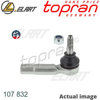 Tie Rod End For Vw Seat Polo 6n1 Adx Aee Ahs Aea Aev Aef Aex Akv Apq Afh Topran • £19.13