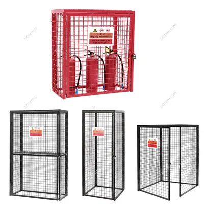 Security 2x19kg 6x19kg 8x47kg Gas Bottle Cage Cylinder Storage Steel Mesh Cages • £235.95