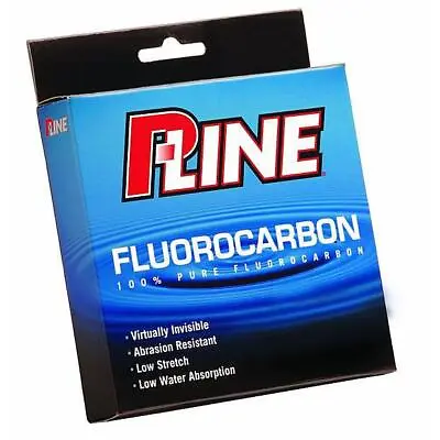 P-Line 100% Pure Fluorocarbon Fishing Line 250 Yards • $40.48