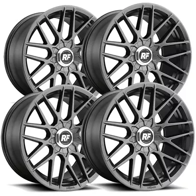 (Set Of 4) Staggered Rotiform R141 RSE 19  5x114.3/5x120 Gunmetal Wheels Rims • $1642