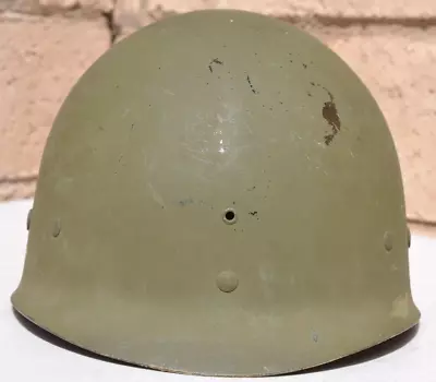 Ww 2 Us Army M-1 Helmet Liner Capac With Sweatband All Original Factory Paint • $165