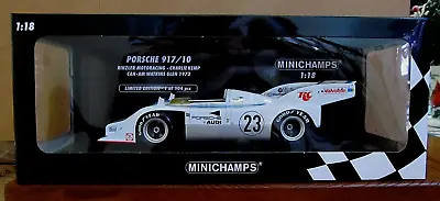 MINICHAMPS  1/18  Porsche 917/10 #23 Watkins Glen 1973  1 Of 504 • $119.95