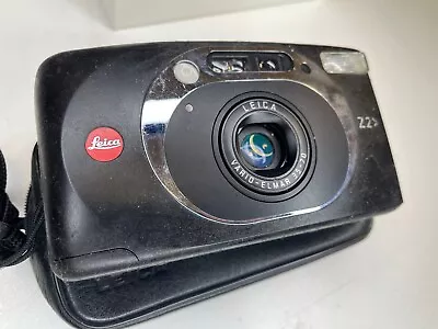 Leica Z2X 35mm Compact Camera Black W Box & Papers • $500