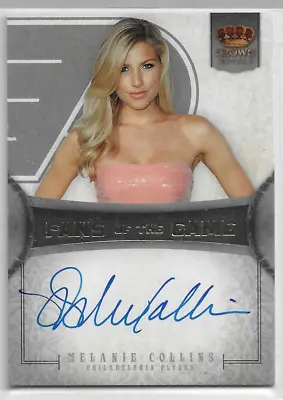 $64.99 • Buy Melanie Collins 2013-14 Panini Crown Royale Fans Of The Game Auto Ssp Flyers Mg