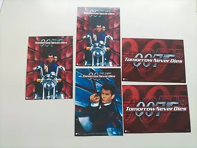 007 James Bond Tomorrow Never Dies Postcards X 5 • £2.99