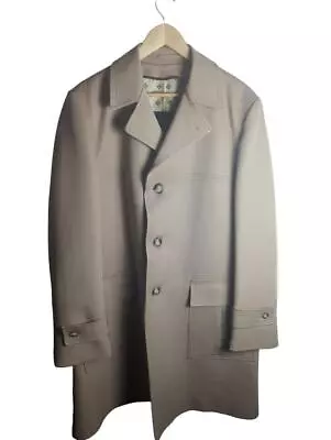 Johnny Carson Coat Men's Vintage Overcoat Trench Coat 44L  • $38.99