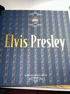 Elvis Presley USPS Commemorative Edition Stamp Collection 1993 First Day Issue ! • $25