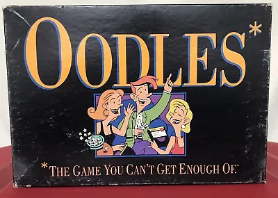 VINTAGE Adult Board Games LOT Of 2- OODLES And RAPID RECALL Addictive Trivia Fun • $21.92