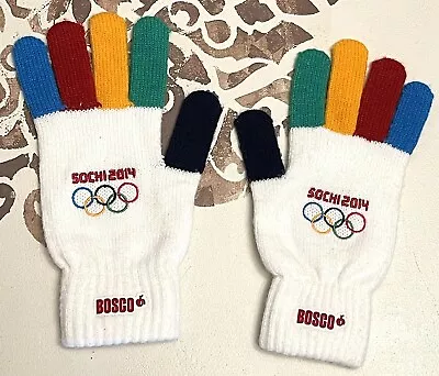 Sochi 2014 Olympic Games Bosco Sport Official Gloves Nwt Sz Xs-s • $24