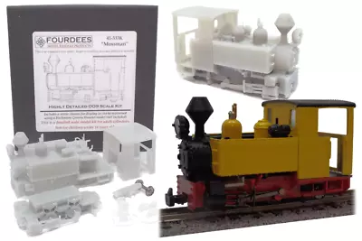 Fourdees Steam Locomotive 'Mossman' 009 / OO9 Kit For Bachmann Chassis • £39.99