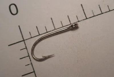 Vintage Mustad #6 Fly Tying Hooks O'shaughnessy Large Ring Nickelplated 34082 • $11.99