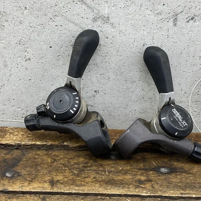 $59.99 • Buy Vintage Shimano Deore XT Thumb Shifters SL-M730 Levers 6s 7s MTB  80s