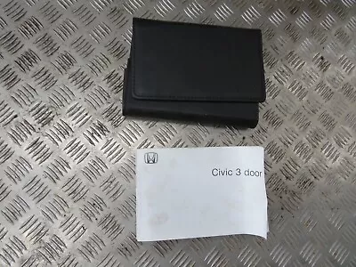 Honda Civic Type R EP3 K20A2 RHD Owners Manual With Folder As Pictured • $35.36