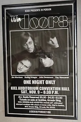 The Doors St Louis Framed Concert Poster • $21.99