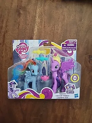 My Little Pony Princess Twilight Sparkle & Rainbow Dash Crystal Princess 2012  • $58.90