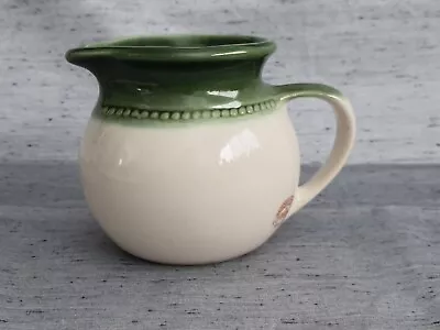 Bendigo Pottery Green And Cream Milk Jug • $29