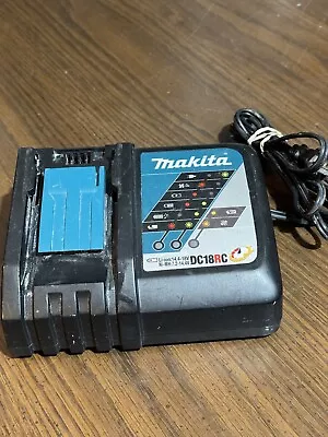 Makita DC18RC S 7.2V - 18V LXT Lithium Ion / Ni-MH Rapid Battery Charger • $21.99