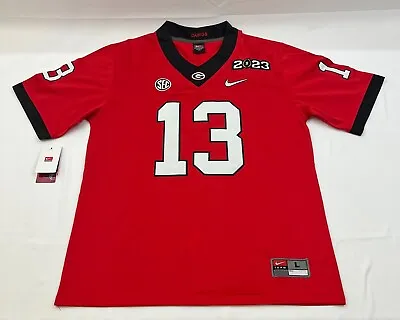 Bennett IV #13 Stetson Bennett IV Georgia UGA Stitched Red 2023 Free Shipping! • $109.99