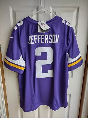 Nike Justin Jefferson Rare Vapor Eng. Limited Minnesota Vikings #2 Lsu Jersey Xl • $119.99