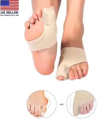 Big Toe Bunion Splint Straightener -Corrector For Pain Relief Hallux Valgus Aid • $7.49