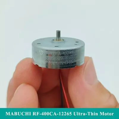 Mabuchi RF-400CA-12265 D/V5.9 Ultra-Thin Mini 24mm Round Motor For CD DVD Player • $2.45