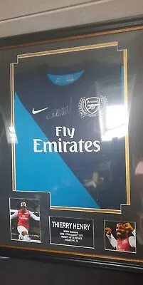 Thierry Henry Signed Shirt • £350