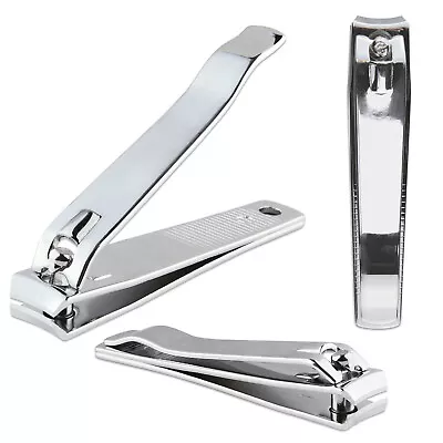 3pcs Beauticom Professional Stainless Steel Toe Nail Clippers Curved Edge Style • $6.99
